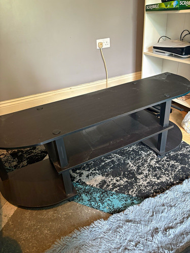 Black freestanding stand - black, tv