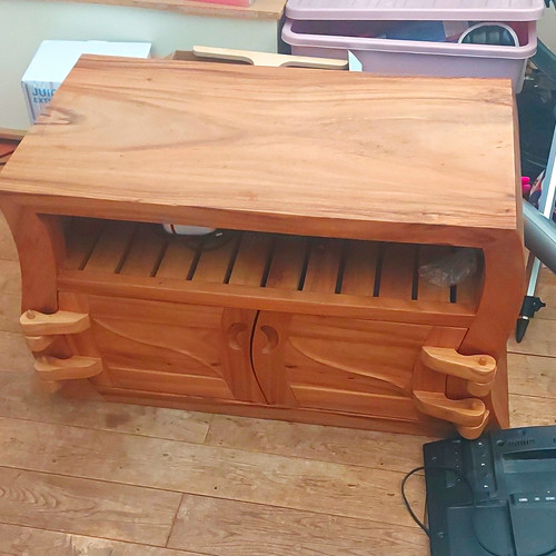Solid oak brown - oak, freestanding