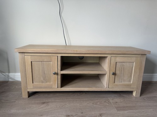Solid washed oak unit - washed,