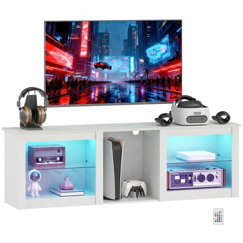 Homcom 160cm unit led - tv, w/