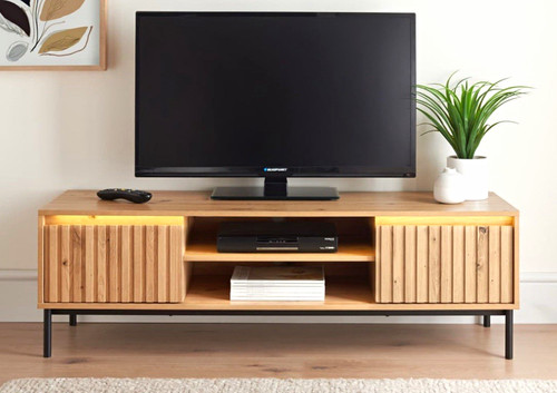 Led brown wood metal - &,