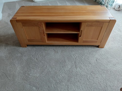Oak stand cabinet - tv, storage