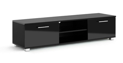 Black stand cabinet - stand, gloss