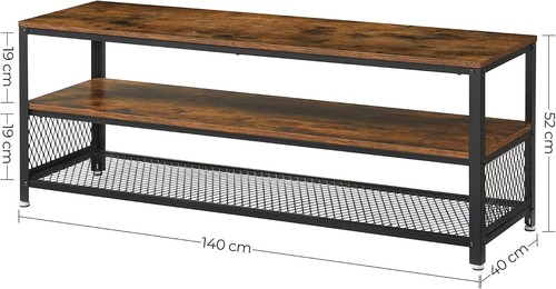 Vasagle ltv50bx rustic - vasagle,