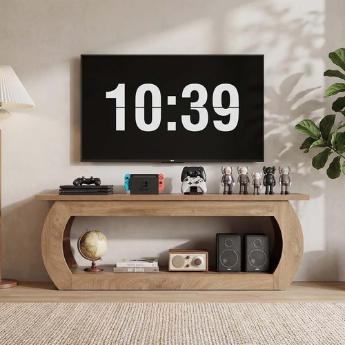 Farmhouse wooden tv stand - tv,