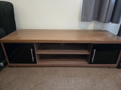 Wooden stand with doors - tv,