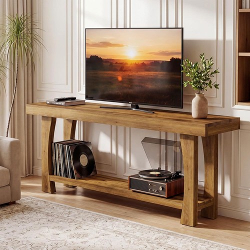 Inch modern solid wood - wood, tv