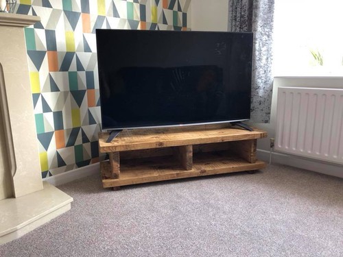 Chunky rustic stand unit - stand, /