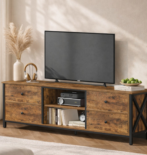 Stand cabinet drawer open - cabinet, 4
