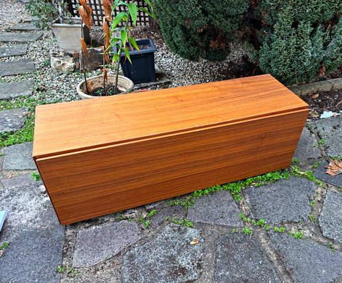 Wood effect stand - wood, brown