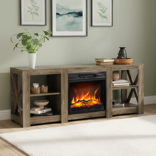 Stand wood unit cabinet - tv,