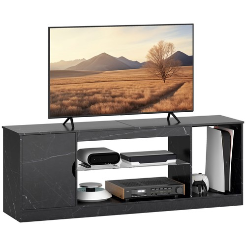 Homcom marble effect - marble, tv