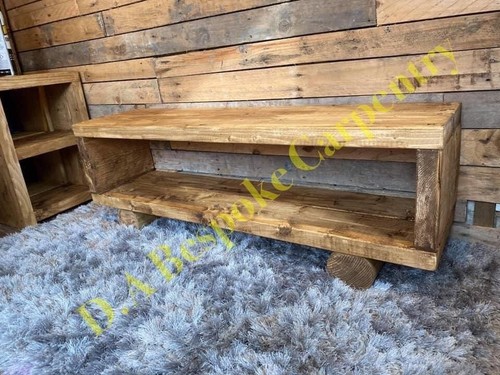 Stand unit chunky rustic - tv,