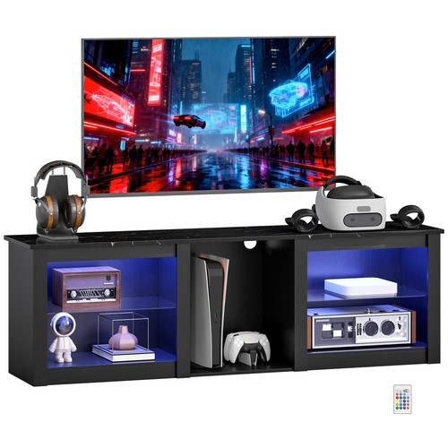 Homcom 160cm unit led - tv,