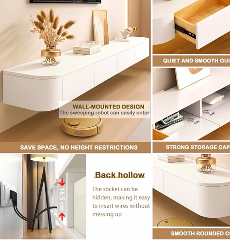 Wall mounted stand - mounted, tv