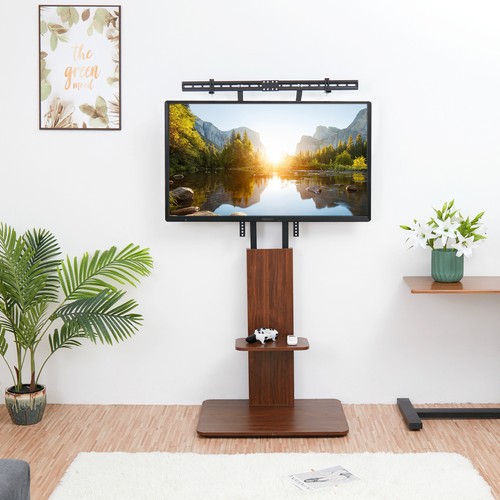 Wooden metal floor stand - tv,